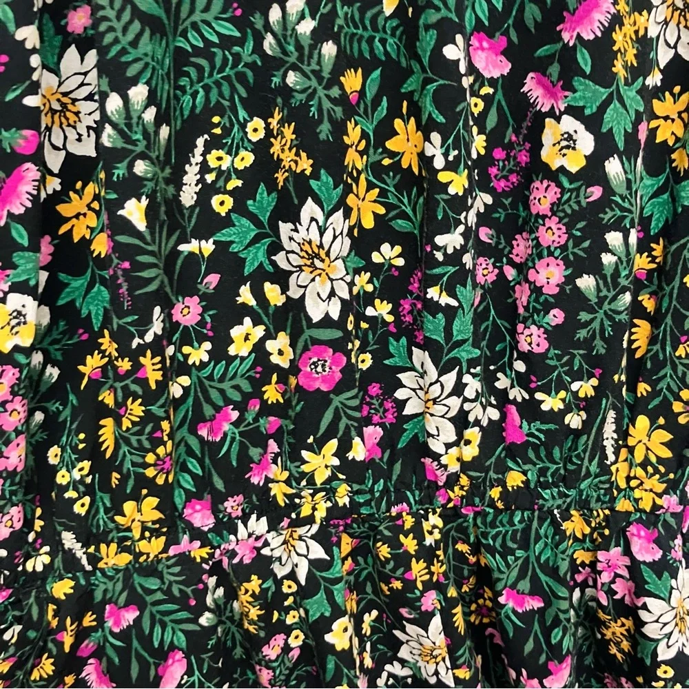 SOLD ‼️Y2K - Old Navy Floral Romper - Women’s SZ SMALL PETITE - Picture 5 of 6